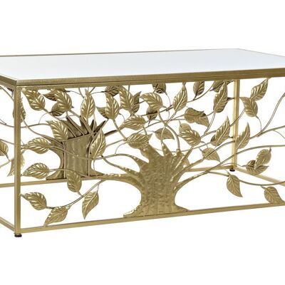 SPIEGELMETALLCOUCHTISCH 110X60X46 GOLDEN TREE MB194905