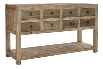 CONSOLE EN BOIS 170X45X90 NATUREL NATUREL MB195253 1