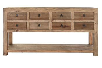 CONSOLE EN BOIS 170X45X90 NATUREL NATUREL MB195253 5