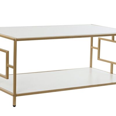 MESA CENTRO METAL MDF 110X55X45 DORADO MB195338