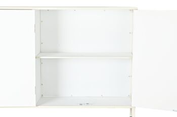 BUFFET SAPIN MDF 156X35X93 BLANC MB195799 4