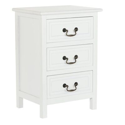 PAULOWNIA NIGHTTABLE 47X36X67 9.00 WHITE MB196128