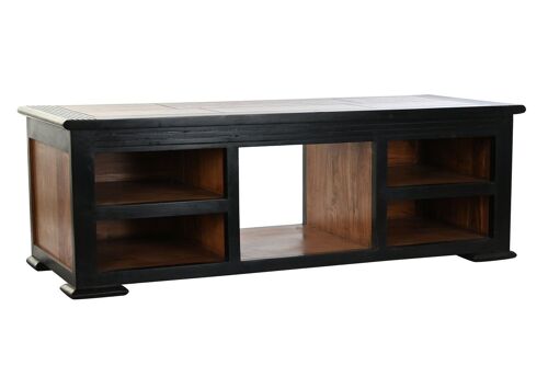 MUEBLE TV ACACIA 140X45X45 MARRON OSCURO MB197179