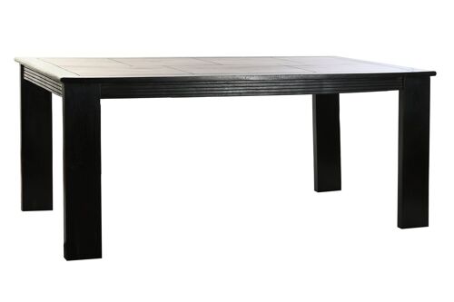 MESA COMEDOR ACACIA 180X90X76 MARRON OSCURO MB197180