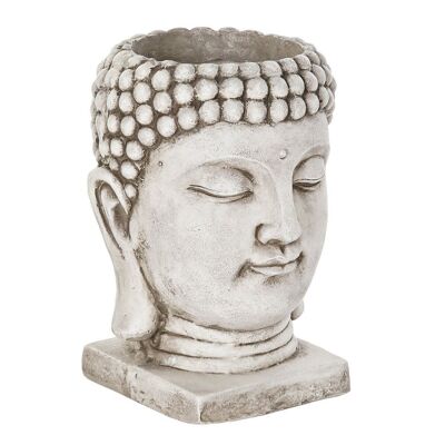 FIORIERA MAGNESIA 26X25X36 BUDDHA INVECCHIATO MC192702