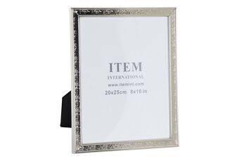 CADRE PHOTO METAL VERRE 20X25 22.2X2X27.3 MF172194 1