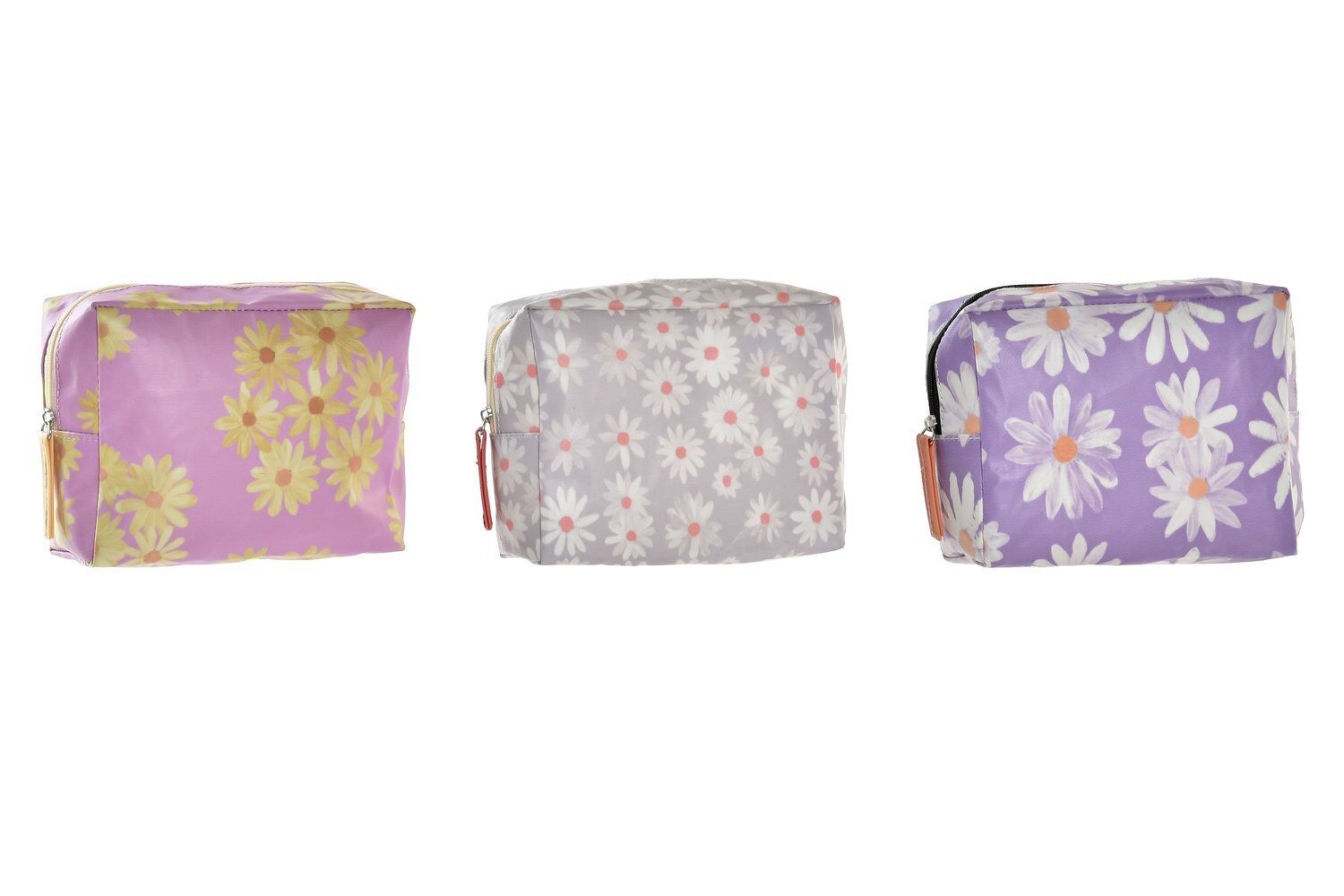 WASHBAG IN NYLON 15X6X12 MARGHERITE 3 ASSORTIMENTI. NC193390