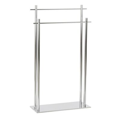 PORTA ASCIUGAMANI IN ACCIAIO 47X20X81 ARGENTO PB183518