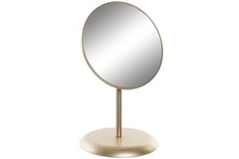 MIROIR METAL DORÉ 17X17X26 PB191674 1