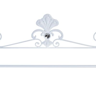 METAL TOWEL HOLDER 51X9X25 WHITE PB192893