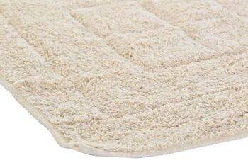 TAPIS COTON 80X50X1 520 GR, SALLE DE BAIN 3 SURT. PB197488 2