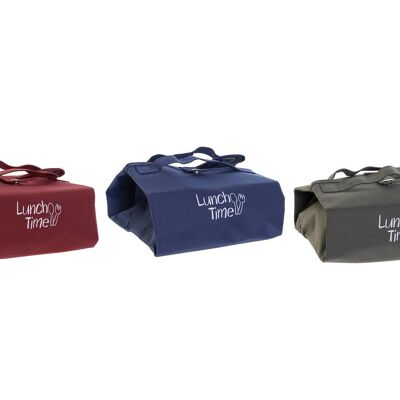 POLYESTER BAG 17X11X12 LUNCH BOX HOLDER 3 ASSORTMENTS. PC177322