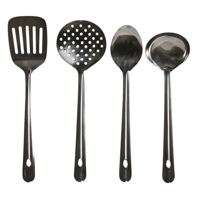 USTENSILES SET 5 INOX 10X10X33 ARGENT PC185865