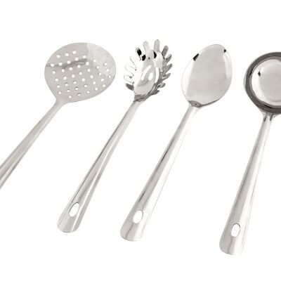 STAINLESS STEEL UTENSILS 10X2X33 33CM KITCHEN 4 SURT. PC185866