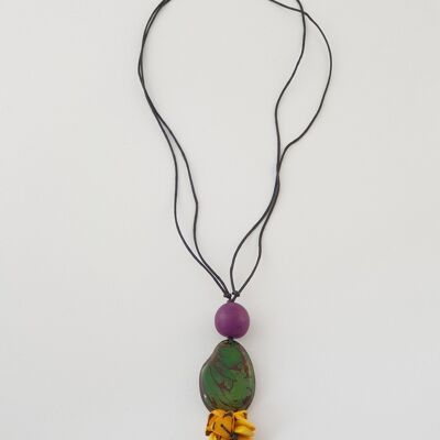 Tapajos Pendant Necklace - Green