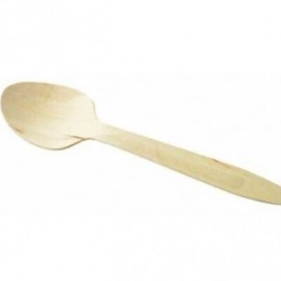 Bulk wooden soup spoon