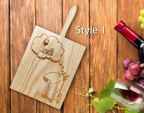 Custom Wooden Kitchen Board, Bull Terrier Designs, Gift For Dog Lovers, Custom Cheese Cutting Board, Wedding Gift, Father's Day, Birthday