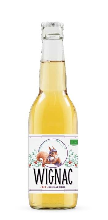 La Lady Squirrel 33cl Cidre sans alcool Bio WIGNAC