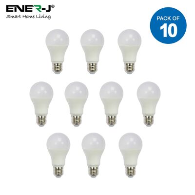 10pcs Pack LED Bulb 10W GLS A60 LED Thermoplastic Lamp E27 4000K
