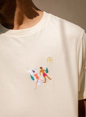 T-shirt L'amour à la plage 6
