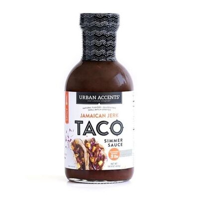 Sauce jamaïcaine Jerk Taco Simmer par Urban Accents