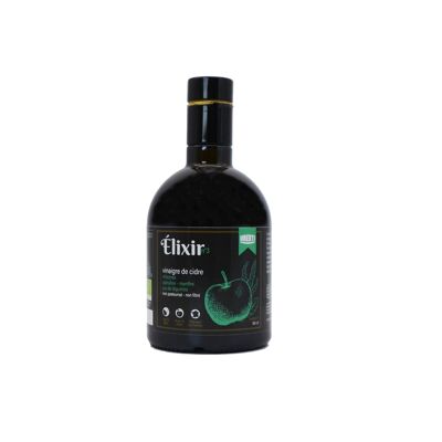 Élixir n°3 vinaigre de cidre et spiruline, menthe (exclusivité épiceries)