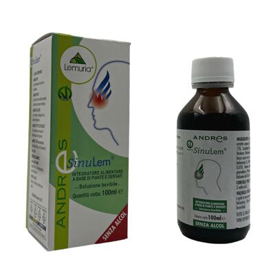 Food Supplement for Throat and Nose - ANDRES Sinulem 100 ml