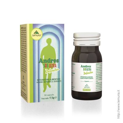 Food Supplement for Immune System - ANDRES SOS Ultra 50 Caps