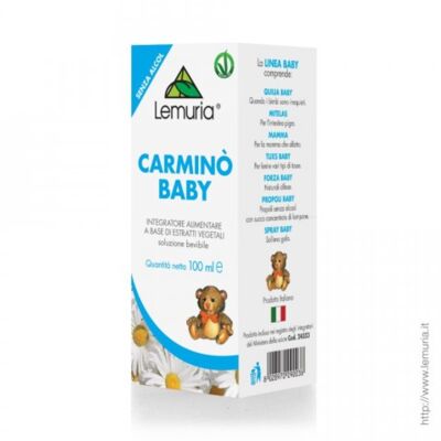 Complemento alimenticio para flatulencias en niños - CARMINÒ BABY 100 ml
