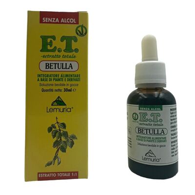 Total Extract Integratore per acido urico - BETULLA 30 ml