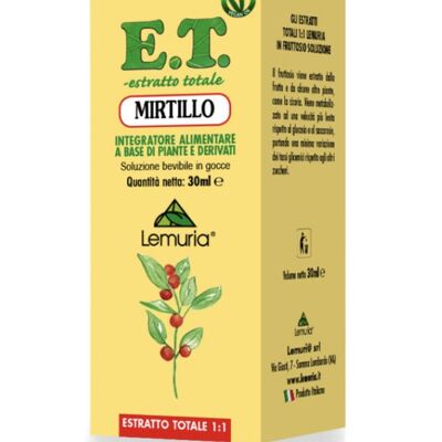 Extrait total de myrtille