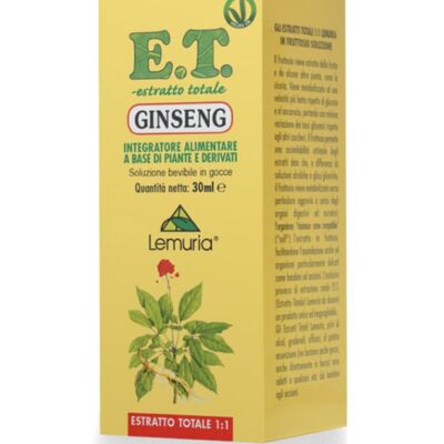 Extracto total de ginseng