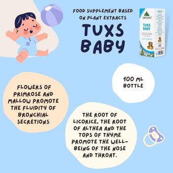 Complément alimentaire toux de bébé - TUXS BABY 100 ml 3