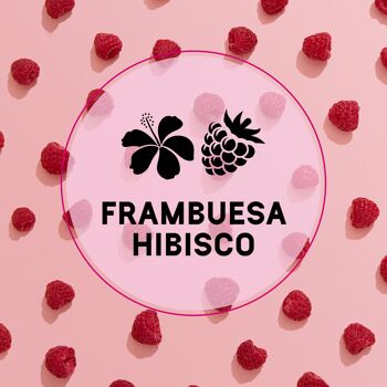 Framboise et Hibiscus Kombucha - Rafraîchissement naturel au thé 3