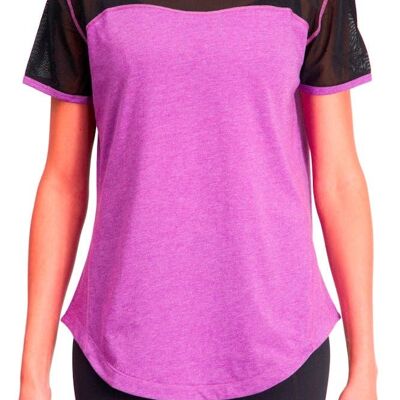 Camiseta de malla - Púrpura