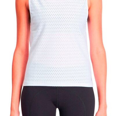 Muscle Tank - White Raindrop