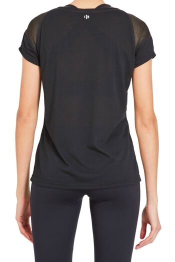 T-shirt coupe parfaite - Noir 2