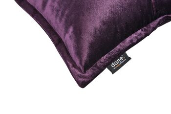 Housse de coussin GLAM Violet 40x60cm 3