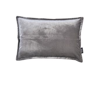 Housse de coussin GLAM Argent 40x60cm 1