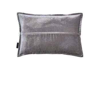 Housse de coussin GLAM Argent 40x60cm 2