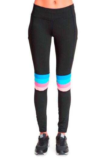 Legging de Slalom avec Poche - Arc-en-Ciel 1