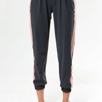 Pantaloni della tuta con zip - Rose Grey