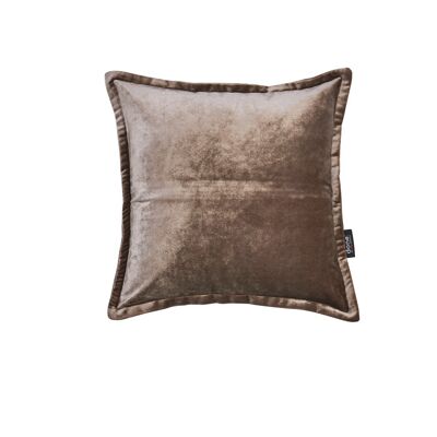 Housse de coussin GLAM Taupe 45x45cm