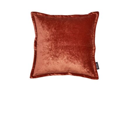 Housse de coussin GLAM Rouille 45x45cm