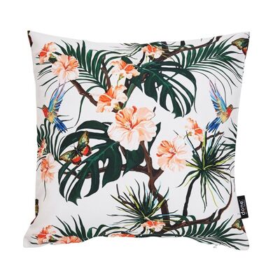 PANAMA PRINT cushion cover HUMMBINGBIRD 65x65cm