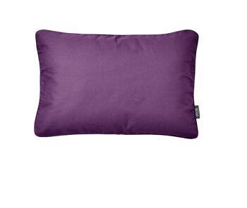 Housse de coussin UNI Violet 40x60cm 1