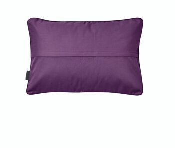 Housse de coussin UNI Violet 40x60cm 2