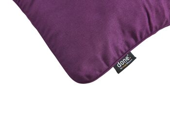 Housse de coussin UNI Violet 40x60cm 3