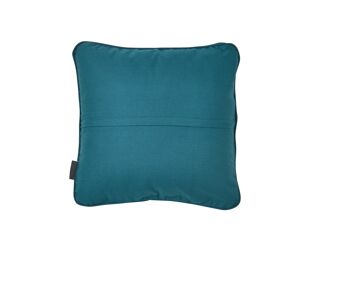 Housse de coussin UNI pétrole 45x45cm 2