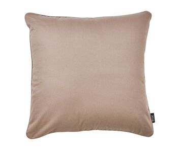 Housse de coussin UNI Taupe 65x65cm 1